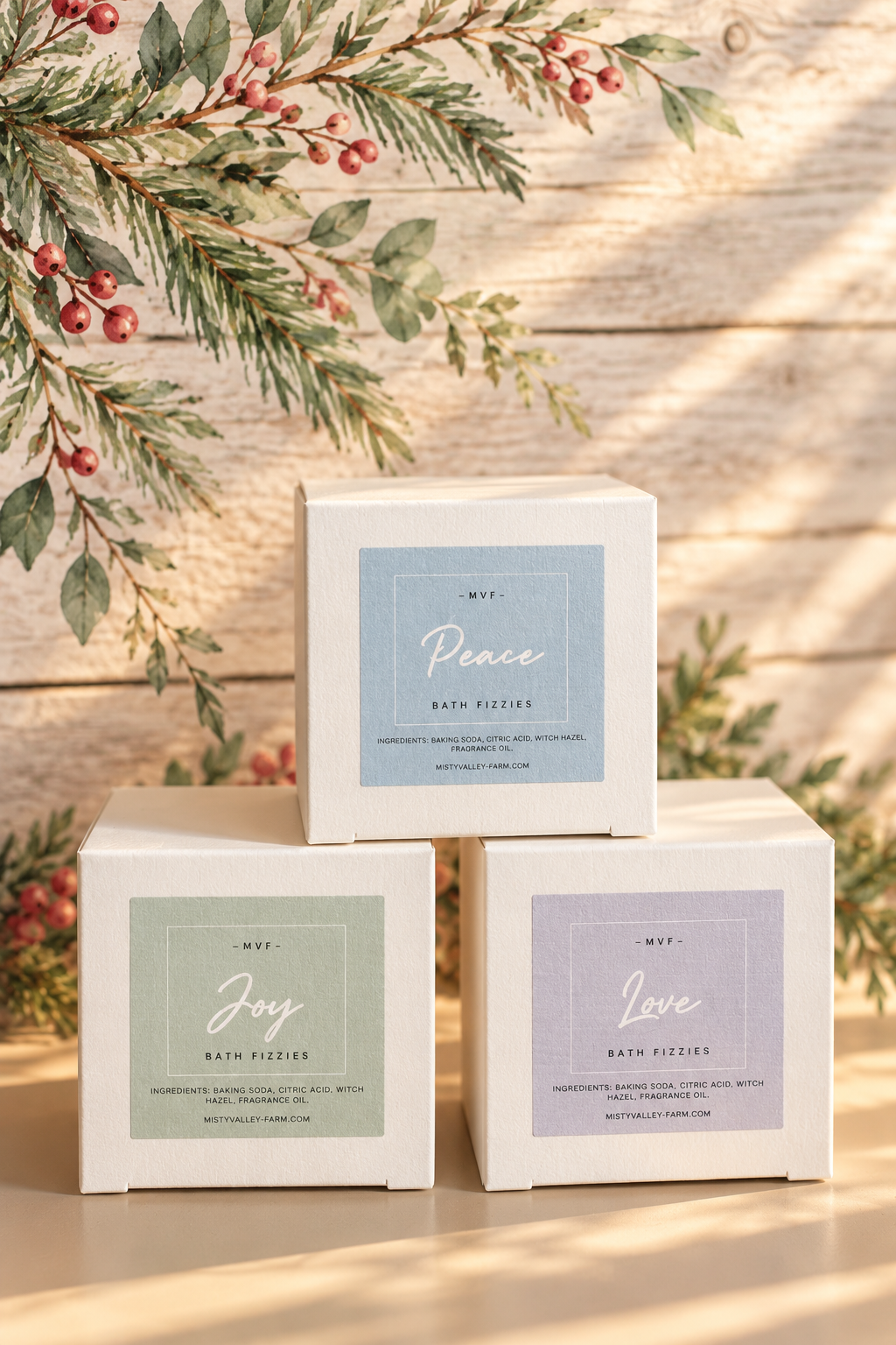 Christmas Collection - Bath Fizzies