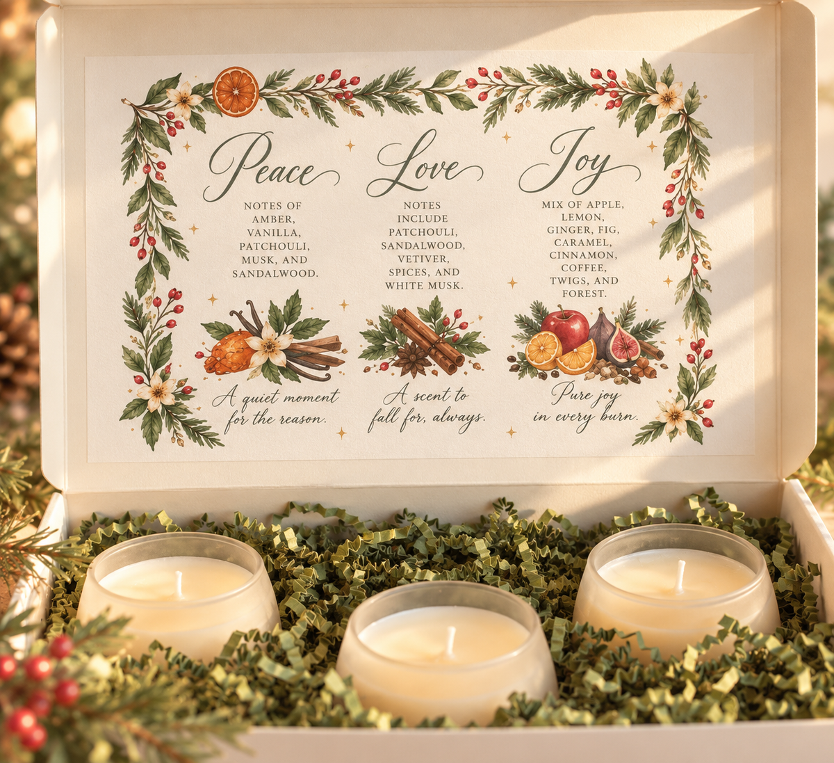 Christmas Collection - Votive Trio